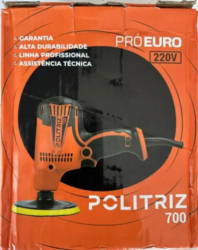 Politriz e Lixadeira Profissional Pró Euro Multi-função 700w 4500 Rpm 6 velocidades 220V