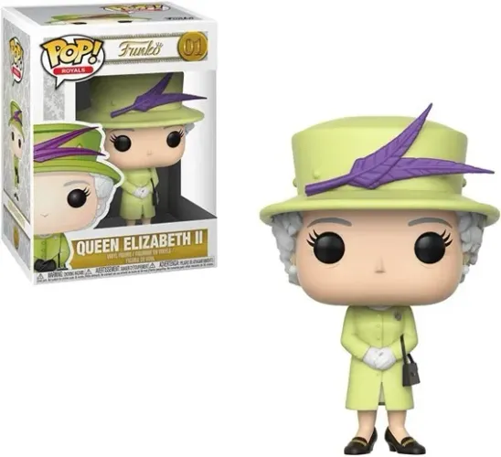 Funko Pop 01 Queen Elizabeth Rainha Elizabeth