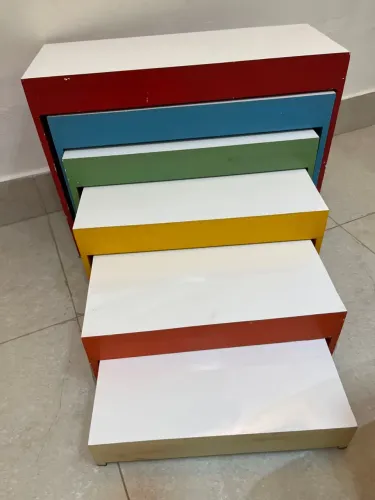 Conjunto 6 mesas montessoriana
