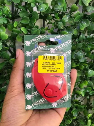 Controle Rossi ORIGINAL P/Motor VERMELHO (Planalto Segurança E Iluminação)