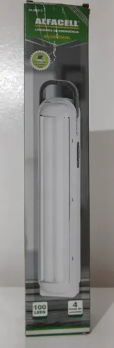 Luminária de Emergência Alfacell 100 Leds