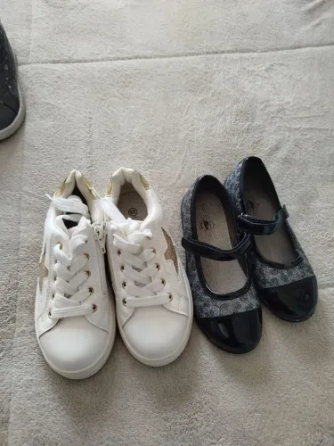Par de Sapatos Infantis - Tênis + Sapatilha - Tamanho 29