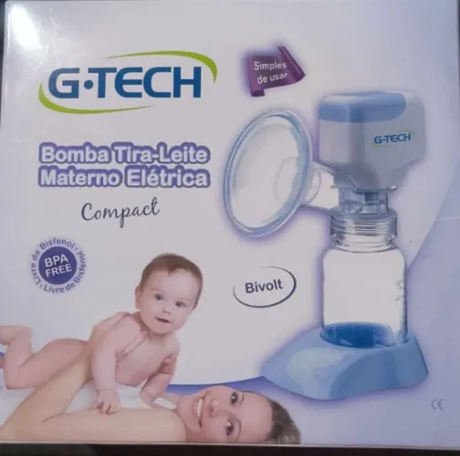 Bomba de leite elétrica G-Tech bivolt ? excelente estado! ?