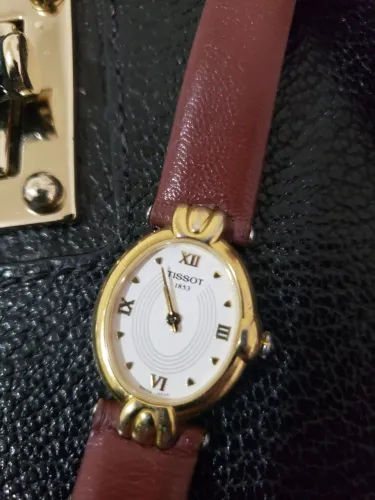 Relógio Tissot Feminino Banhado à ouro