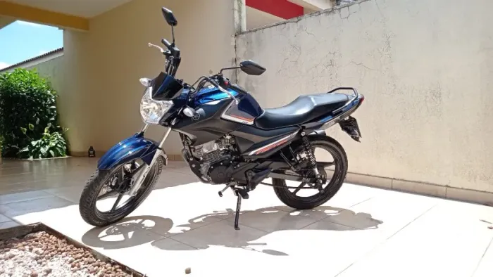Yamaha YBR Factor 150 ED 2024 ? Azul ? Moto impecável e original!