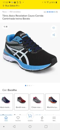 Tenis asics todos os tamanhos