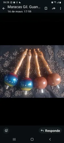 ÚLTIMAS!!! Maracas "palo Cruzao" LLANERAS . Venezuela. IMPORTADAS* o PAR*** de MARACAS