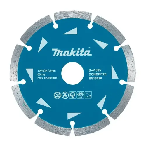 DISCO DIAMANTADO MAKITA P/ESMERILHADEIRA SEGMENTADO 5POL 125X22.23MM