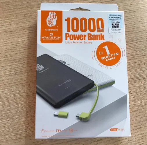 Carregador Portátil 10000mAh H'MASTON PRO