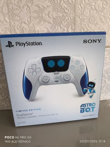 Controle DualSense Astro Bot Edição Limitada - PS5