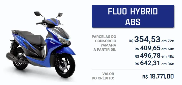 YAMAHA FLUO ABS HYBRID CONNECTED 2025 - MAIS TECNOLOGIA, MENOS CONSUMO!