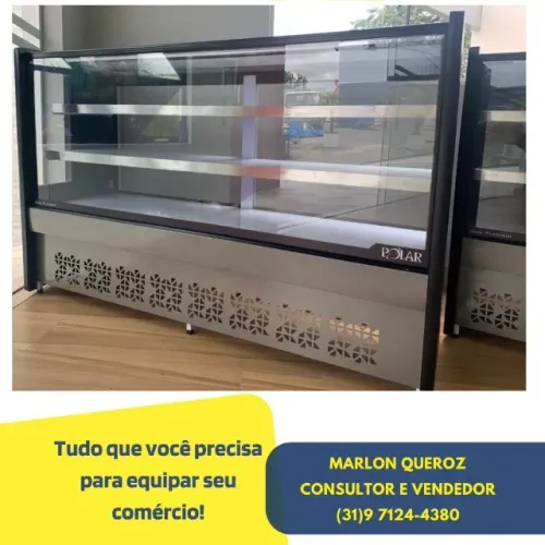 Balcão Refrigerado Polar 1,75 Metros 2 Placas