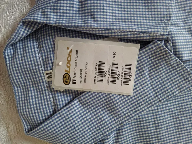 Camisa de botão