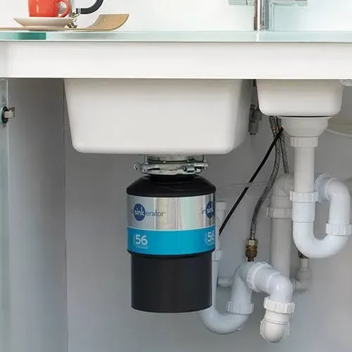 Serviços de instalação e reparo de triturador de alimentos