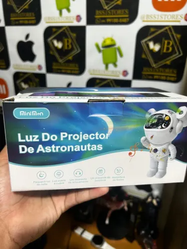 Projetor Astronauta - Luz Noturna e Relaxante