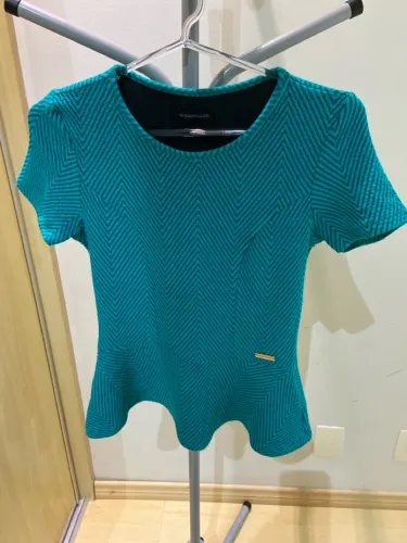 Blusa Feminina Azul Turquesa