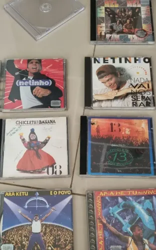 9 CDs clássicos Axé bahia anos 90