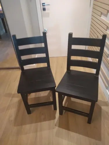 Ótima Oportunidade Cadeiras de Madeira do Móveis do Bem! 