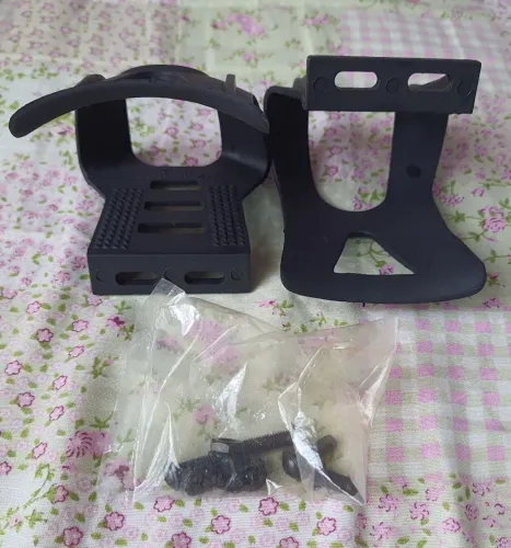 Apoio de pés pra bicicleta ergonômica