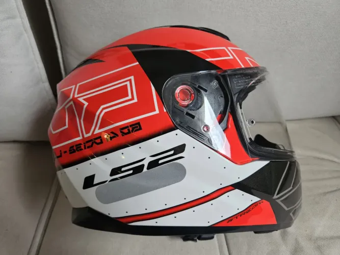 Capacete LS2 FF320 Stream Vermelho 58