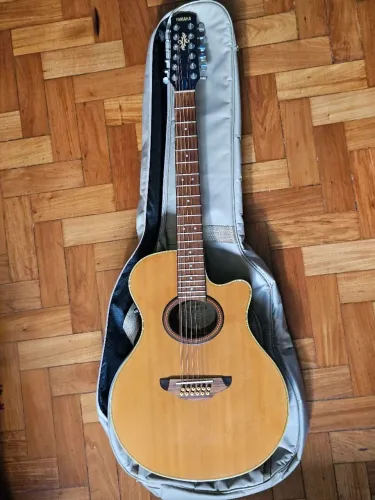OPORTUNIDADE: Violão YAMAHA APX 4-12A (12 CORDAS) - REGULADO E COMPLETO!