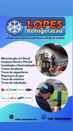 Instalação de ar-condicionado