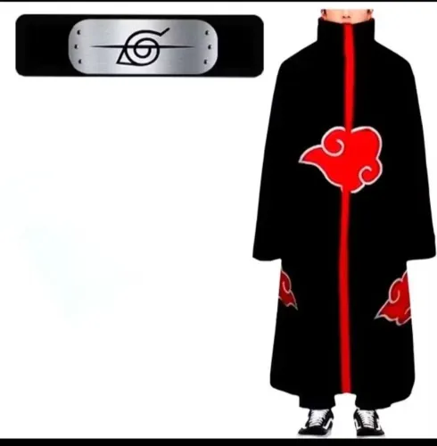 Manto akatsuki naruto e bandana