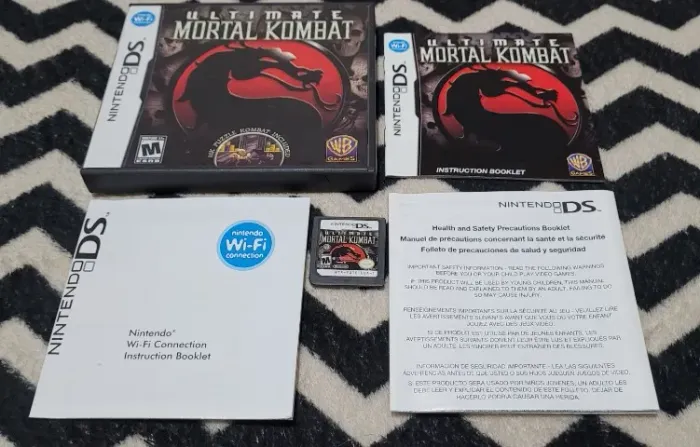 Jogo Ultimate Mortal Kombat Americano Original Para Nintendo DS