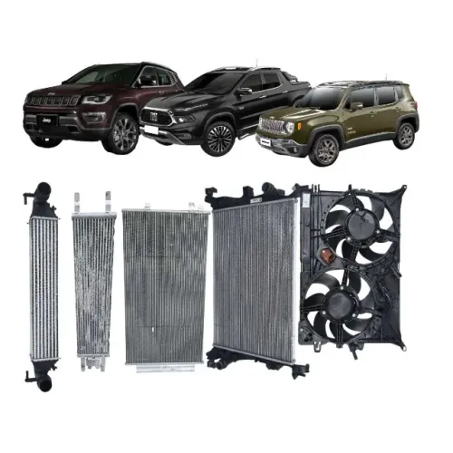  Kit radiador Compass Toro Renegade 2.0 Diesel 2016 a 2020    ETQ6351