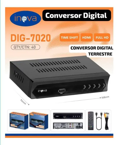 Conversor Digital Terrestre Inova DIG-7020
