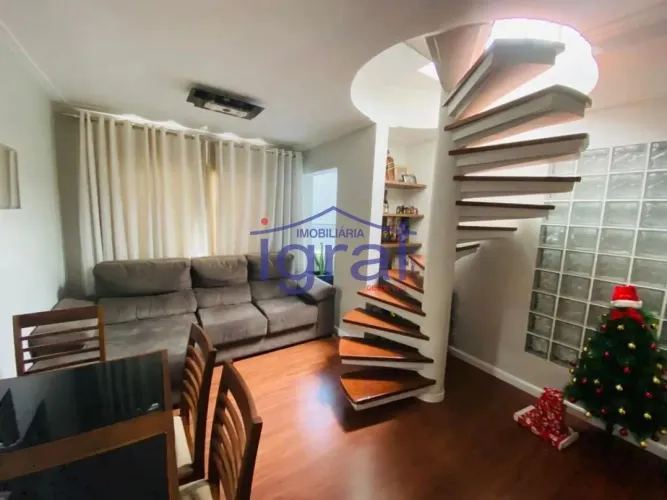 Apartamento Duplex com 3 dormitórios e piscina privativa à venda, 142 m² por R$ 780.000 - 