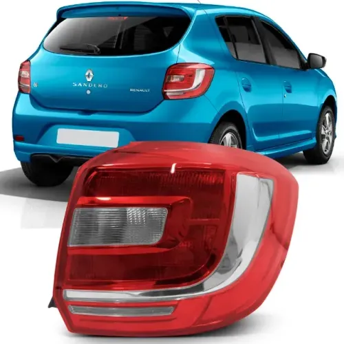 Lanterna Sandero 2015 a 2019 Traseira