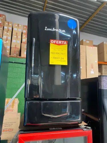 Cervejeira Retrô Imbera Preta 102L - 110V - Mostruário