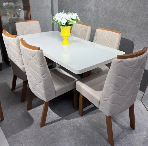 Mesa de jantar 160x90 lopas 100% MDF