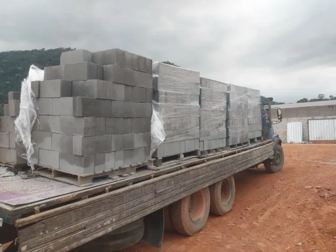 Blocos de concreto para construção