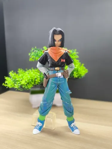 ? Dragon Ball Z - Action Figure Android 17 | 23cm Super Detalhados em PVC ?