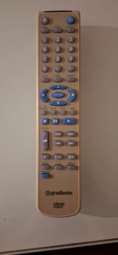 Controle remoto DVD Gradiente 