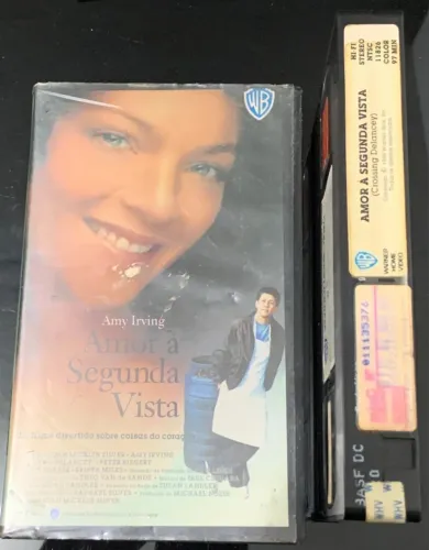 Fita Vhs Filme Amor A Segunda Vista Video Cassete Raro 1988
