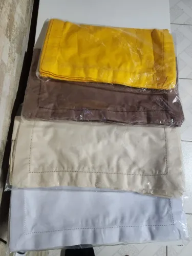 Guardanapos em tecido de algodão 