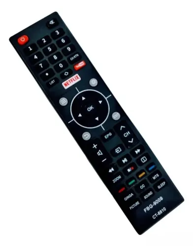 Controle Remoto Semp Toshiba Smart Ct-6810 + Pilhas