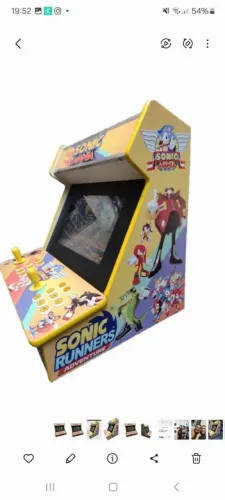 Fliperama bartop mais de 15 mil jogos