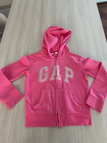 Moletom GAP Kids Rosa Tamanho 8