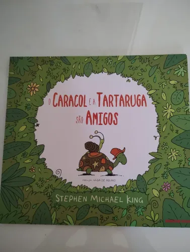 Livro infantil O caracol e a tartaruga são amigos 