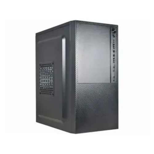 Gabinete Office K-Mex GM15-NB, Preto, Mini Tower, mATX, Com Fonte