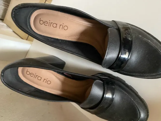 Sapatos Femininos Beira Rio - Preto
