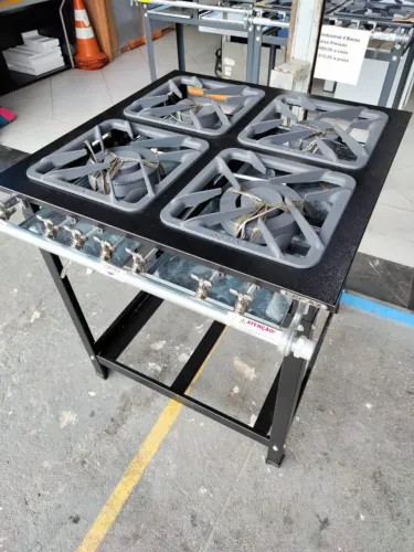 Fogão Industrial 4 bocas Oferta
