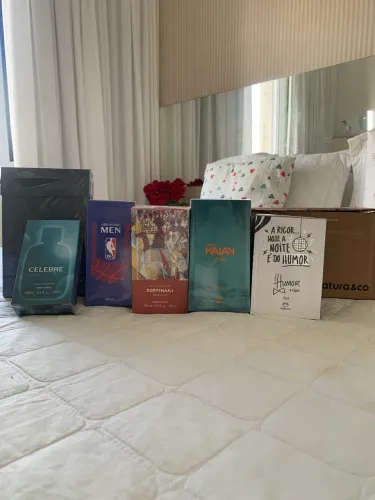 Perfumes masculinos Natura e Boticário