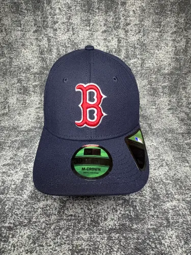 Boné 39THIRTY M-Crown Boston Red Sox MLB Marinho