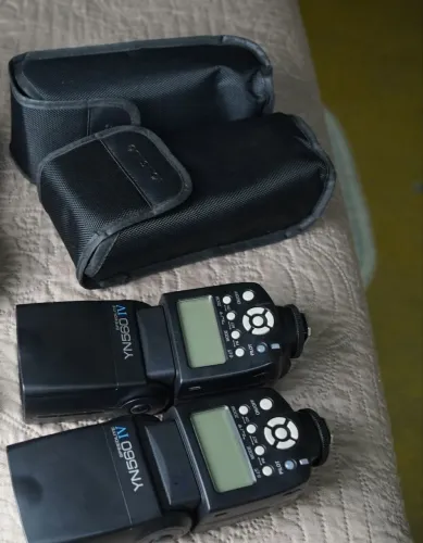 Kit flash yn 560iV para Canon