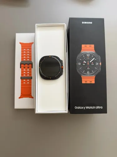 Galaxy Watch ultra laranja
